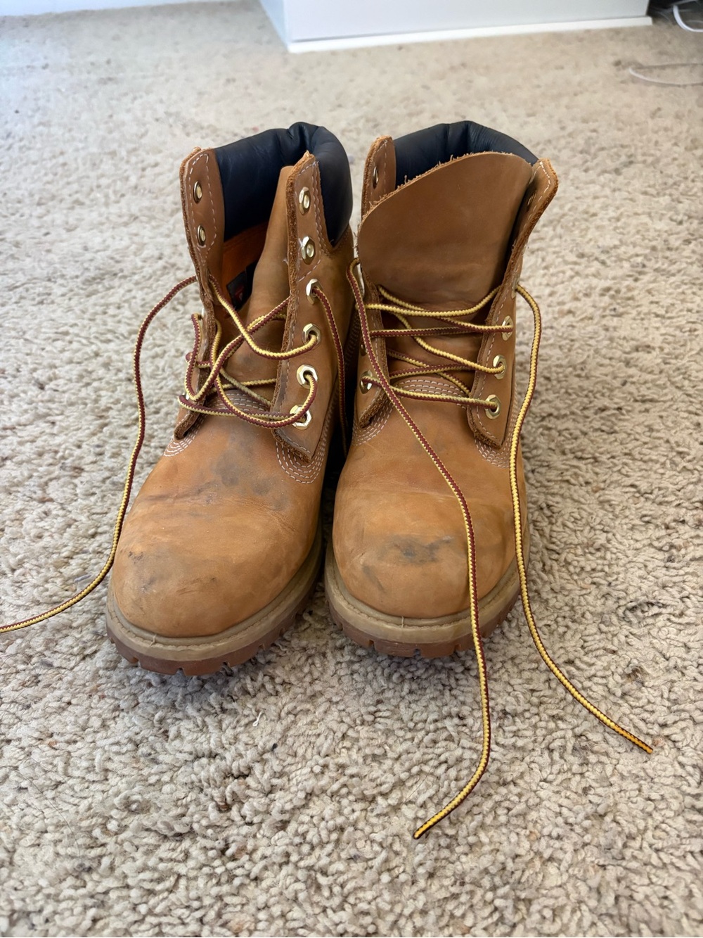 Timberland Wheat Brown Leather Ankle Boots
